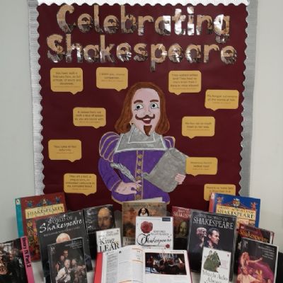 Shakespeare display
